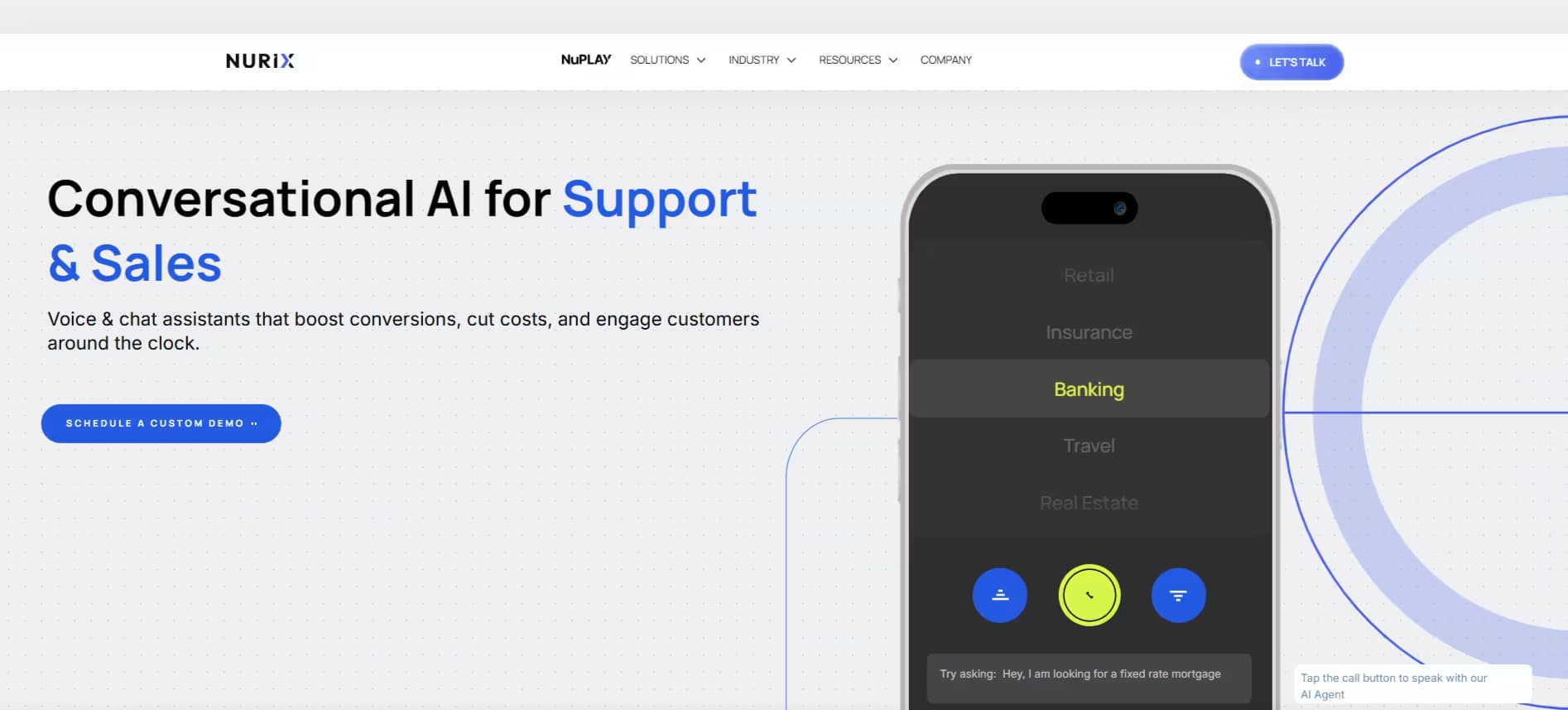 Nurix AI agents for e-commerce