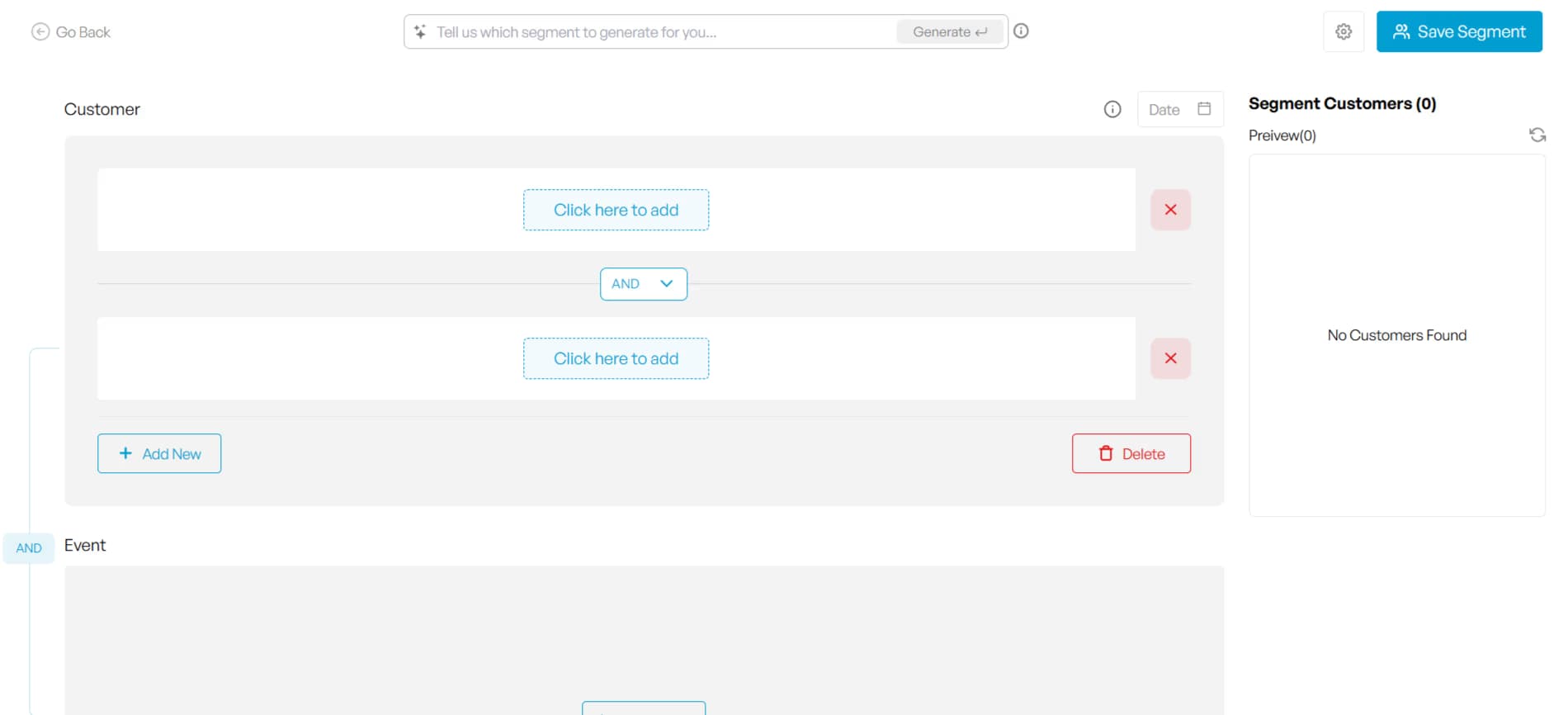 Creating microsegments on TechMonk