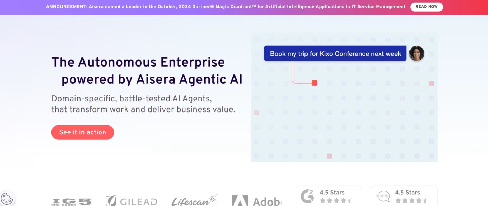 Aisera AI agents