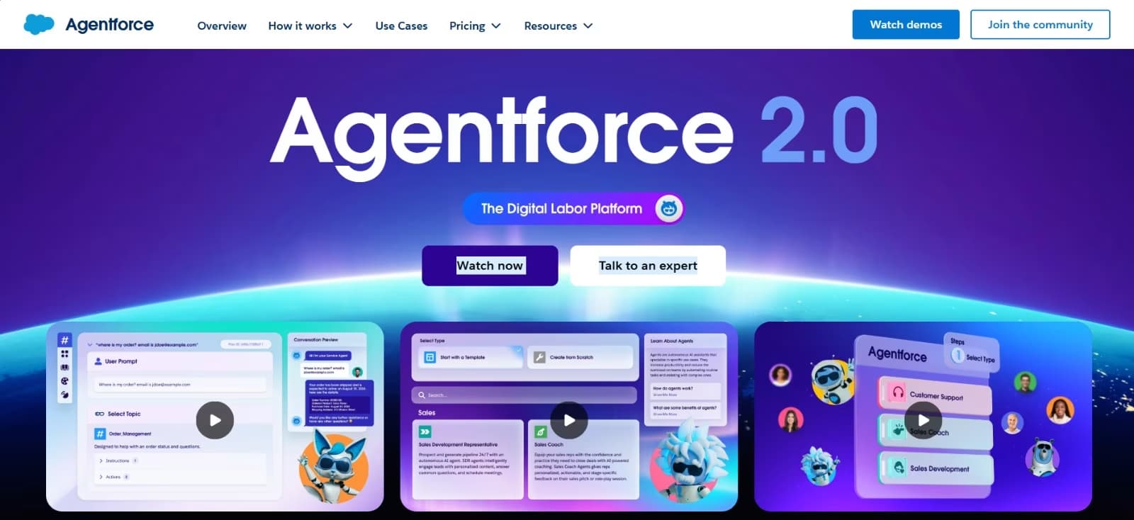 Agentforce Homepage